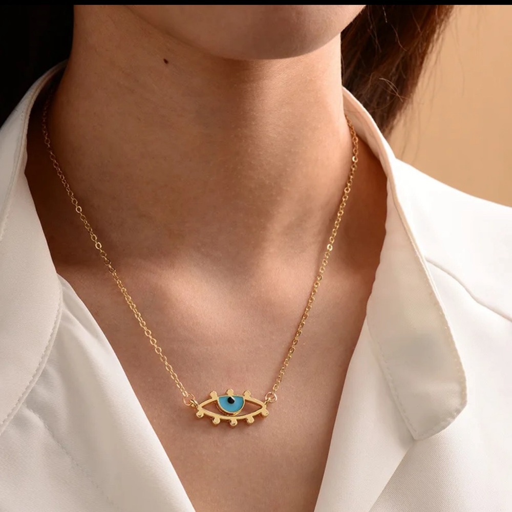 EVIL EYE GOLD PLATED